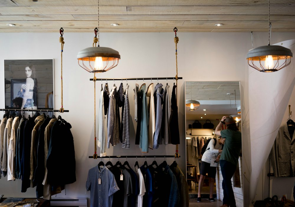 Clothing store website